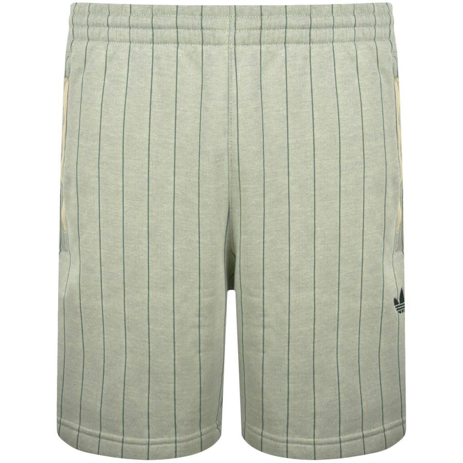 adidas Originals Pinstripe Shorts Green | Mainline Menswear us